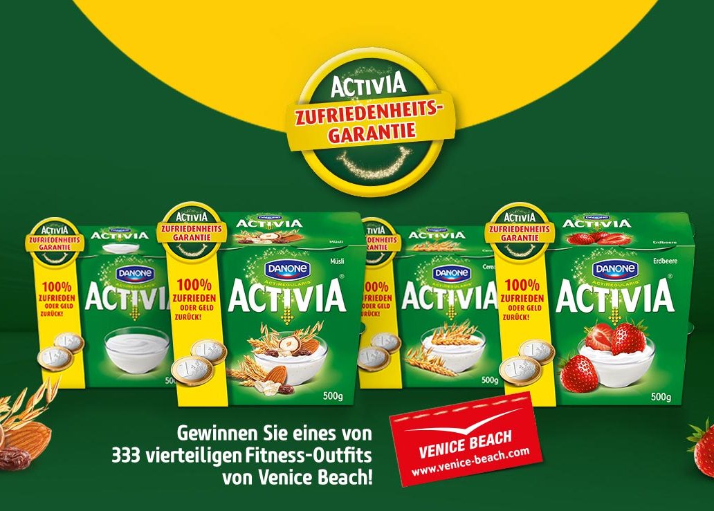 Activia: Geld-zurück-Garantie für Activia-Joghurt